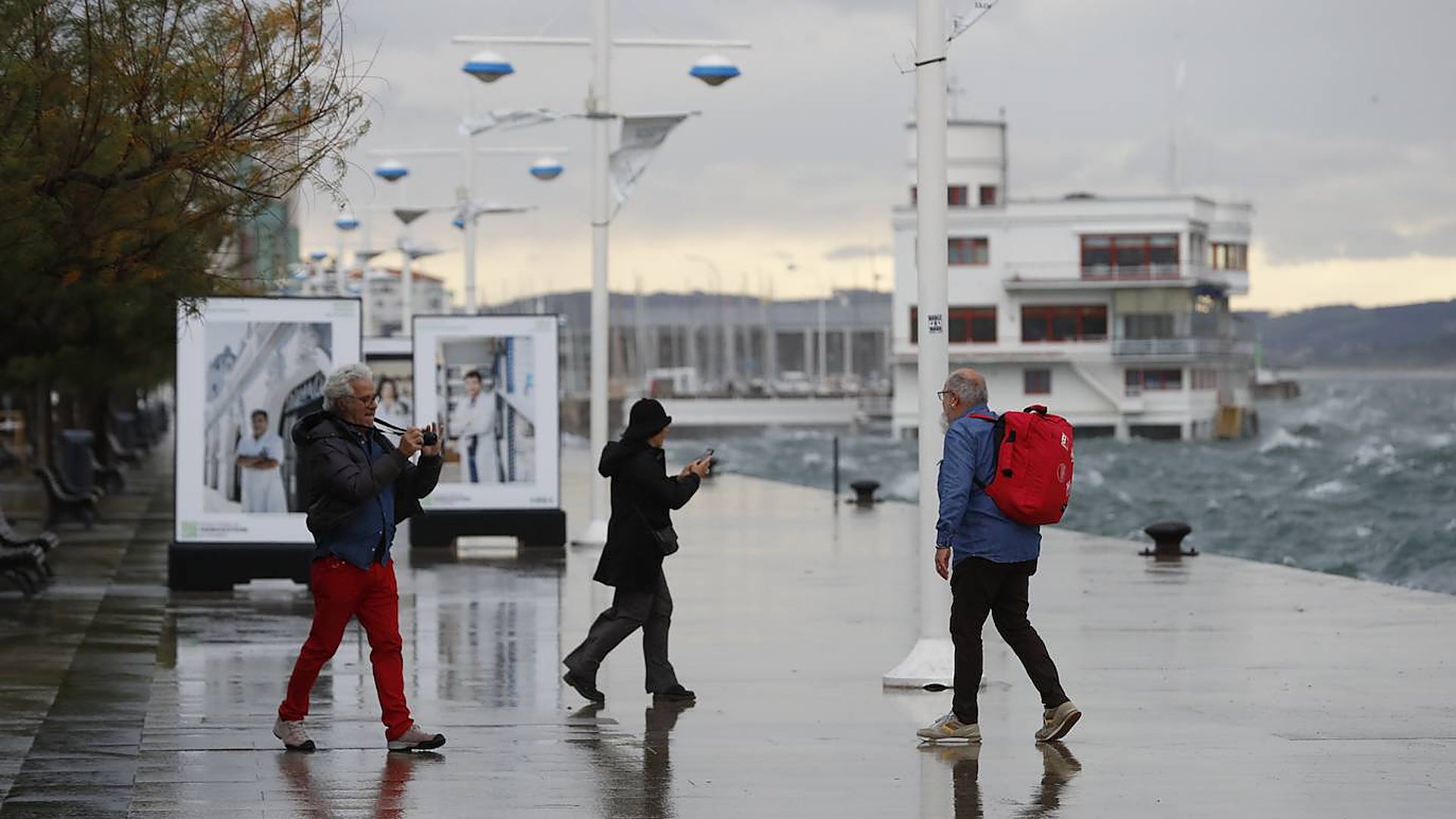 Una mañana de vendaval en Santander El Diario Montañés